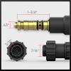 image:imageYESWELDER Flexible MIG Welding Gun Torch Stinger 100Amp 10ft 3m Replacement for Lincoln Magnum 100L K5306Flex Neck 100A 10 K5306 for Lincoln 100L