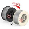 image:imageYESWELDER Flux Core Gasless MIG Wire E71TGS Mild Carbon Steel 035Inch Diameter 2Pound Strong ABS Plastic Spool Welding Wire2 LB