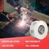 image:imageYESWELDER Flux Core Gasless MIG Wire E71TGS Mild Carbon Steel 035Inch Diameter 2Pound Strong ABS Plastic Spool Welding Wire33 LB