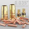 image:imageYESWELDER MIG Welding Gun Accessory Kit 035 TipNozzleDiffuser for Miller Millermatic M100150 Hobart H910035 Accessory Kit