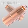 image:imageYESWELDER MIG Welding Gun Accessory Kit 045 TipNozzleDiffuser for Miller Millermatic M25M40 Hobart Torch035 Accessory Kit