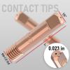 image:imageYESWELDER MIG Welding Gun Kit 035 TipNozzleDiffuser for Lincoln Magnum 100L and Tweco Mini1 035 Accessory Kit Compatible with YESWELDER Welders023 Accessory Kit