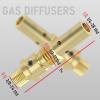 image:imageYESWELDER MIG Welding Gun Kit 045 TipNozzleDiffuserAdapter for Lincoln Magnum 200250 Tweco 2045 Accessory Kit