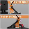 image:imageYESWELDER Magnetic MIG Welding Torch Holder Support Welder Stand for MIG Torch Welding Gun Holder with Strong Magnet Basetig torch holderOrange