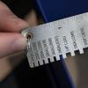 image:imageYESWELDER Round Dual Sided Metal Sheet Gage amp Metal Sheet Thickness Gauge 2pk Stainless Steel Wire Welding Gauge