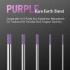 image:imageYESWELDER TIG Welding Tungsten Electrode Red Tip 332 x 7 Red WT20EWTh2 10pkPurple Comparable to E3