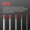 image:imageYESWELDER TIG Welding Tungsten Electrode Red Tip 332 x 7 Red WT20EWTh2 10pkRed
