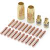 image:imageYESWELDER MIG Welding Gun Accessory Kit 035 TipNozzleDiffuser for Miller Millermatic M100150 Hobart H910030 Accessory Kit