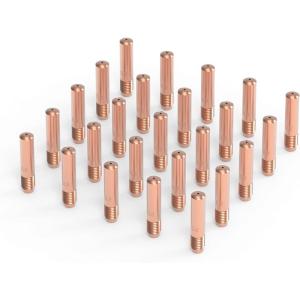 image:imageYESWELDER 25pk Contact Tip 000068 0035 MIG Welding Tip for Miller Millermatic M10 M15 M25 M40 M100 M150 Hobart H9 H10 MIG Torch000067 0030