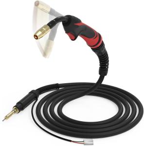 image:imageYESWELDER Flex Neck MIG Welding Gun Torch Stinger 100A 10ft Replacement Hobart H10H100S2 MIG Gun for Hobart Handler 135140175180187100A 10ft Flexible Replace Hobart H10H100S2