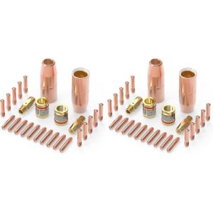 image:imageYESWELDER MIG Welding Gun Accessory Kit 045 TipNozzleDiffuser for Miller Millermatic M25M40 Hobart Torch045 Accessory Kit Pack of 2