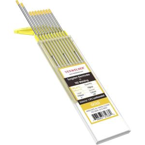 image:imageYESWELDER TIG Welding Tungsten Electrode Red Tip 332 x 7 Red WT20EWTh2 10pkGold