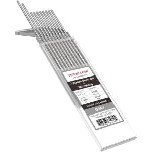 image:imageYESWELDER TIG Welding Tungsten Electrode Red Tip 332 x 7 Red WT20EWTh2 10pkGray