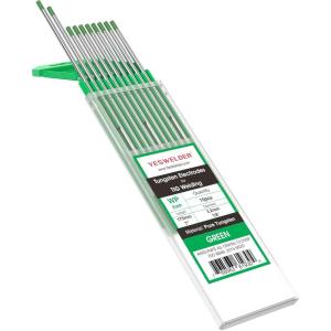 image:imageYESWELDER TIG Welding Tungsten Electrode Red Tip 332 x 7 Red WT20EWTh2 10pkGreen