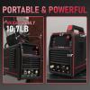 image:imageYESWELDER 205A Tig Welder with Pulse Large LED Display STICKDC TIGPULSE TIG 3 In 1 110amp220V Dual Voltage TIG Welding Machine TIG205PTIG205P Pulsed TIG Welder