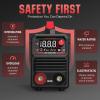 image:imageYESWELDER 205Amp Stick Welder Large LED Display Digital Inverter IGBT ARC Welding Machine 110V220V Dual Voltage Hot Start Portable MMA Welder Machine Arc ForceARC205DS with LIFT TIG Torch