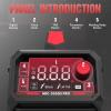 image:imageYESWELDER 205Amp Stick Welder Large LED Display Digital Inverter IGBT ARC Welding Machine 110V220V Dual Voltage Hot Start Portable MMA Welder Machine Arc Forcestick welder 205Amp