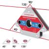 image:imageYESWELDER 50 LB Welding Magnet4 Pieces of Magnetic Welding Holder 50 LBS Holding Power Welding Accessories25lb50lb