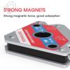 image:imageYESWELDER 50 LB Welding Magnet4 Pieces of Magnetic Welding Holder 50 LBS Holding Power Welding Accessories50lb