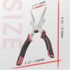 image:imageYESWELDER 8 MIG Welding Pliers AntiRust and Durable HighCarbon Steel AllInOne Multifunctional MIG Pliers for Professional WeldingBlackPink