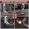 image:imageYESWELDER Adjustable Angle Welding Magnet 20200 Magnetic Welding Holder of 48LBs Holding Power Welding AccessoryMedium77LB Pack of 2