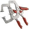 image:imageYESWELDER CClamp Set of 3 Sizes 6 9 11 inches  Robust Design HeatTreated Jaws ChromePlated Alloy Steel for Reliable Home or Workshop UseRed