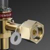 image:imageYESWELDER CO2 Regulator with Solenoid Valve Flow Meter Regulate CO2 for Grow Tent Hydroponics