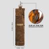image:imageYESWELDER Flame Retardant cowhide leather welding rod holder Thickened electrodes rod bag Wearable Welding Electrode Storage Can