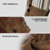image:imageYESWELDER Flame Retardant cowhide leather welding rod holder Thickened electrodes rod bag Wearable Welding Electrode Storage Can