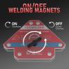 image:imageYESWELDER Switchable Arrow Welding Magnet 2 Pieces 66110LBs OnOff Switch Arrow Magnetic Welding HolderMedium110LB Pack of 2