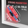 image:imageYESWELDER Switchable Arrow Welding Magnet 2 Pieces 66110LBs OnOff Switch Arrow Magnetic Welding HolderMedium110LB Pack of 2