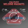 image:imageYESWELDER Switchable Arrow Welding Magnet 2 Pieces 66110LBs OnOff Switch Arrow Magnetic Welding HolderSmall44LB