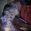 image:imageYESWELDER TIG Welding Torch Cable Cover Cowboy Zipper Jacket Style Cover 76 Meters25 Feet LengthLeather