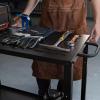 image:imageYESWELDER Welding Table Workbench 36x18 Inches 1200 lb Load Capacity Hook Side Panel Handle Brake Wheels  Sturdy and Versatile Welding Table