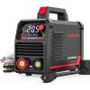 image:imageYESWELDER 205Amp Stick Welder Large LED Display Digital Inverter IGBT ARC Welding Machine 110V220V Dual Voltage Hot Start Portable MMA Welder Machine Arc Forcestick welder 205Amp