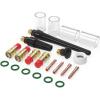 image:imageYESWELDER 71Pcs TIG Welding Torch Stubby Gas Lens 12 Glass Cup Kit For WP17182622PCS