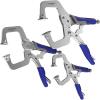 image:imageYESWELDER CClamp Set of 3 Sizes 6 9 11 inches  Robust Design HeatTreated Jaws ChromePlated Alloy Steel for Reliable Home or Workshop UseBlue