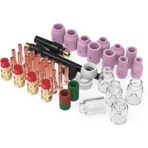 image:imageYESWELDER 71Pcs TIG Welding Torch Stubby Gas Lens 12 Glass Cup Kit For WP17182668PCS