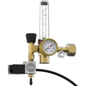 image:imageYESWELDER CO2 Regulator with Solenoid Valve Flow Meter Regulate CO2 for Grow Tent Hydroponics