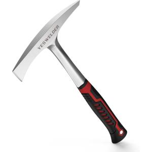 image:imageYESWELDER WeldingChipping Hammer 28oz Slag Removal Tool with carbon Steel Construction amp Shock Reduction Grip Welder Hammer Welding Chipping Hammer Welders Chipping Hamme