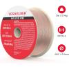 image:imageYESWELDER ER70S6 MIG Wire Solid Carbon Steel 035Inch Diameter 2Pound High Feedability Strong ABS Plastic Spool Welding Wire2 LB