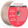 image:imageYESWELDER ER70S6 MIG Wire Solid Carbon Steel 035Inch Diameter 2Pound High Feedability Strong ABS Plastic Spool Welding Wire2 LB