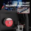 image:imageYESWELDER Flux Core Gasless MIG Wire E71TGS Mild Carbon Steel 030Inch Diameter 2Pound Strong ABS Plastic Spool Welding Wire 5 PacksE71T11