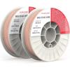 image:imageYESWELDER ER70S6 MIG Wire Solid Carbon Steel 035Inch Diameter 2Pound High Feedability Strong ABS Plastic Spool Welding Wire10 LB