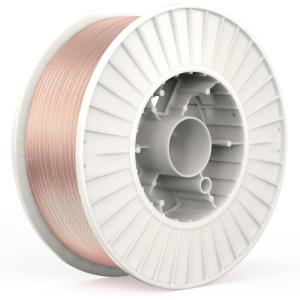 image:imageYESWELDER ER70S6 MIG Wire Solid Carbon Steel 035Inch Diameter 2Pound High Feedability Strong ABS Plastic Spool Welding Wire33 LB