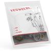 image:imageYESWELDER 24pcs Plasma Cutting Torch Consumables Sets Tip Electrode of IPT40 Suitable for YESWELDER CUT55DS ProCUT55NHFCUT55DS NHF PLUSCUT60DS PROCUT65DS PROCUT65DS Plus Plasma CutterIPT4024