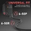 image:imageYESWELDER 50ft 250 Volt Welder Extension Cord 10 AWG Power Extension for Welding Machines NEMA 650P to 650R25ft