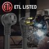 image:imageYESWELDER 50ft 250 Volt Welder Extension Cord 10 AWG Power Extension for Welding Machines NEMA 650P to 650R25ft