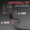 image:imageYESWELDER 50ft 250 Volt Welder Extension Cord 10 AWG Power Extension for Welding Machines NEMA 650P to 650R40ft