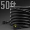 image:imageYESWELDER 50ft 250 Volt Welder Extension Cord 10 AWG Power Extension for Welding Machines NEMA 650P to 650R50ft